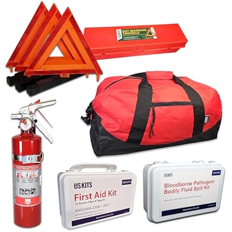 Safety and Trauma Supplies All-in-One NEMT DOT OSHA Compliant Kit Cover