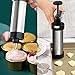 Cookie Press,Spritz Cookie Press for Baking,Stainless Steel Cookie Press Gun Kit with 13 Discs and 8 Icing Tips for DIY Biscuit Maker and Decoration