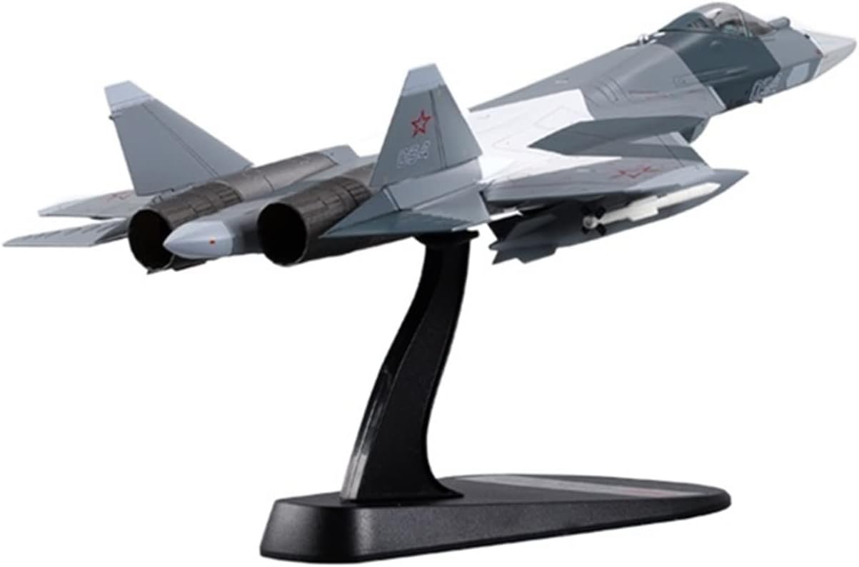 Die Cast Plane 1 72 Scale Russian Air Force Su-57 for Fighter Simulation Alloy Aircraft Model Fighter Plane Model Finished Metal Airplane