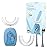 V-WHITE Electric Toothbrush Kids- Ultrasonic U-Shaped Toothbrushes for Teeth Whitening - 360 Mouth Cleansing, Hands Free Gums Protection - Wireless Charging & LED Light - Waterproof IPX7 Certified