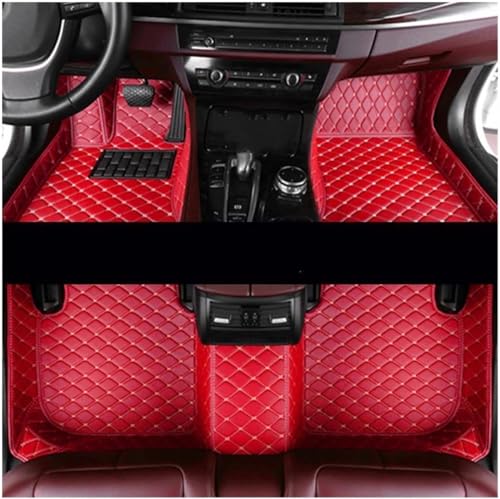 Tapis de voiture en cuir PU rayé pour vos voyages en Classe V