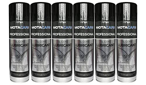 Motacare Professional Multipurpose Silicone Lubricant Spray 500ml x6