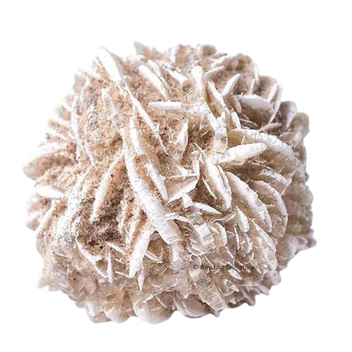Image of Amazing Gemstone Desert Rose Raw Crystals and Healing Stones, Natural Rocks for Tumbling - DIY Raw Stones and Crystals, 2 Pieces