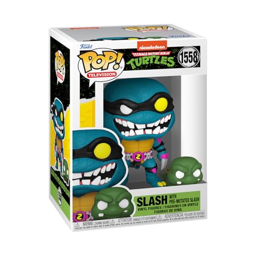 Funko POP! & Buddy: Teenage Mutant Ninja Turtles (TMNT) – Slash & Turtle...