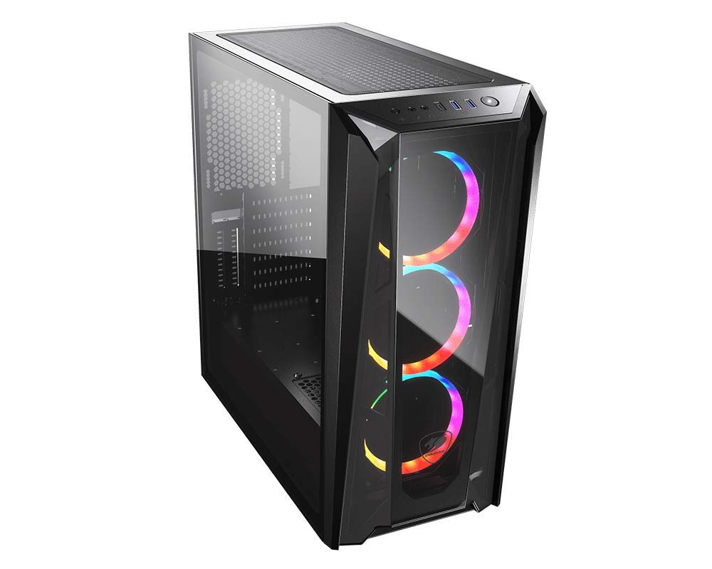 ミドルタワーATXケース　MX660-T Amazon.com: Cougar MX660-T RGB Advanced Mid-Tower Case with