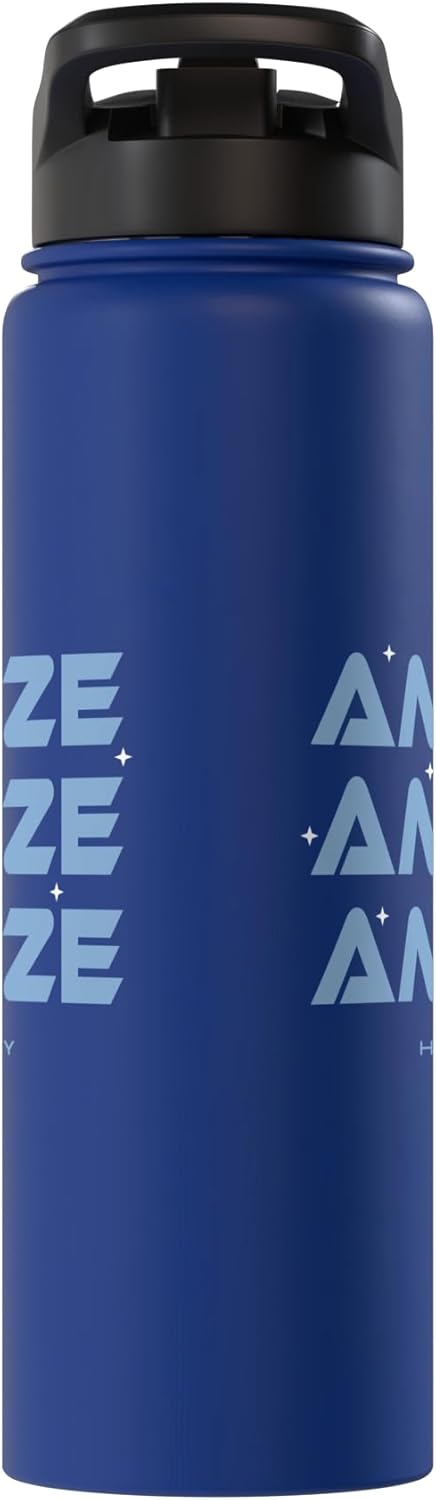 Project Hail Mary Amaze Repeat Typography Poster Stainless Steel Insulated Water Bottle