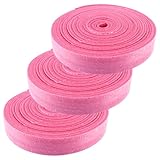 LDXDRU Randdämmstreifen für Ausgleichsmasse Selbstklebend 3er 50mm x 5mm x 10m für...