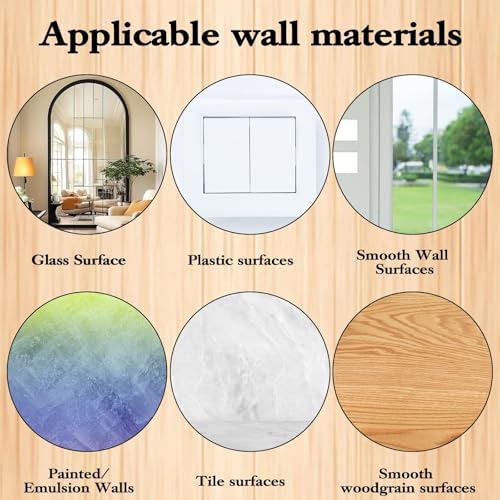 ملصقات ديكور حائط من الفينيل، 8 قطع 9 انش، ملصقات البوم موسيقى ذاتية اللصق لتزيين غرفة الموسيقى والحفلات والاستوديو والمنزل وغرفة النوم من الورق المقوى