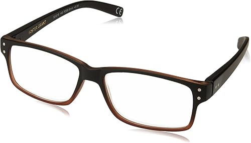 Foster Grant Gafas de lectura cuadradas Thomson para hombre