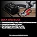 Schumacher Electric 0.8A Car Battery Charger and Maintainer, 2-in-1 Solution, for 12V Power Sport, Automotive, and Marine Batteries, SC1299