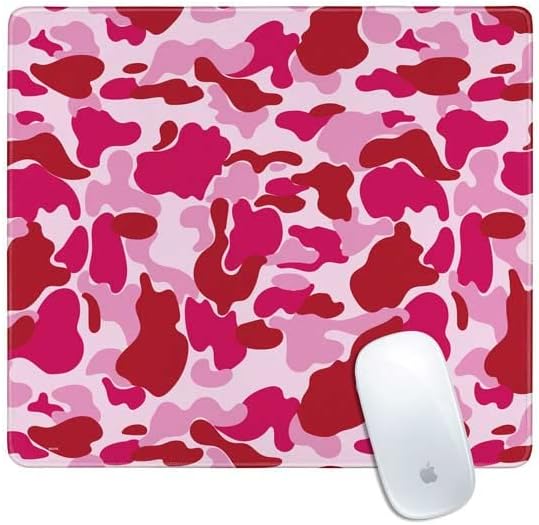 Vista 17 de Skinit Alfombrilla de mouse grande para juegos, diseño de camuflaje de dientes de tiburón con bordes cosidos, impermeable, base de goma