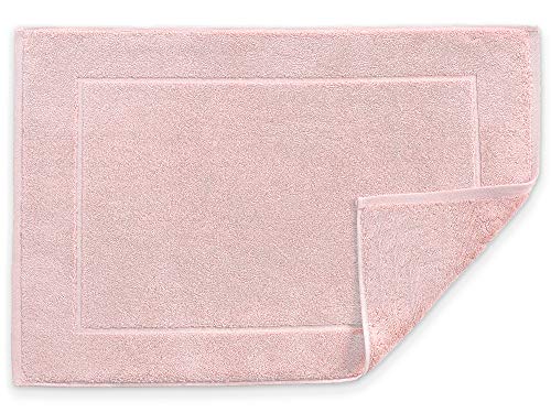 Melunda Badematten 2er Set Hotel Duschvorleger - 50x70 cm Puder - Rahmen- Badteppich Badezimmerteppich, Duschvorleger… – Bild 6