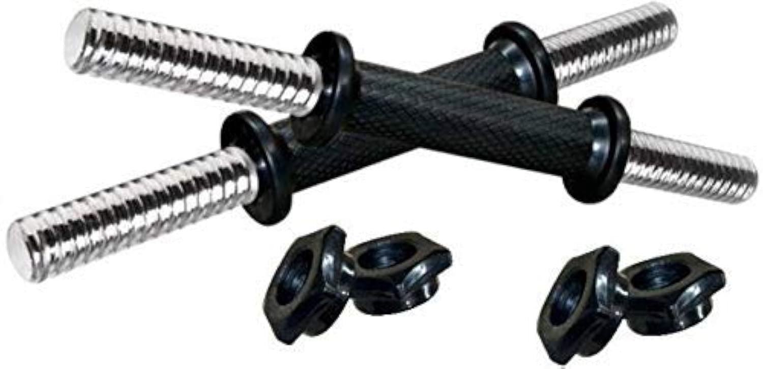 KORBAX Dumbbell Rod, Dumbbell Bar, Dumbbell Rods for Home Gym Plates 1 Pair (PVC Dumbbell BAR) (B07X6NRJ3F) Amazon Price History, Amazon Price Tracker