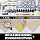 Badewannen Reparaturset, Fliesen Reparaturset für Keramik, Acryl, Küche, Bad, Emaille, Reparatur von Rissen, Kratzern, Rostlöchern auf Porzellan, Fliesen, Waschbecken, Duschwanne, Toilette, Marmor