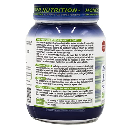 Performance Inspired Nutrition - Isolate Whey Protein Powder - All Natural - 25G - Fast Absorbing & Clean - Added L-Glutamine - Contains Bcaas -2 Lb - Gourmet Vanilla #TOP1