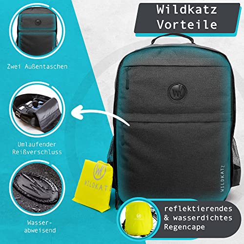 Rucksack 30 Liter Wildkatz Felis – Multifunktionale Fahrradtasche