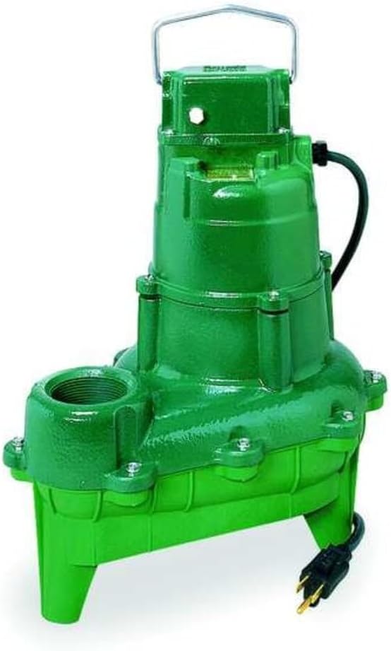 ZOELLER 4/10 HP,Sewage Ejector Pump,115VAC