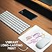 3dRose Rosette - Baby Shower - Pink Baby Shower It is A Girl - Mouse Pads (mp-360457-1)