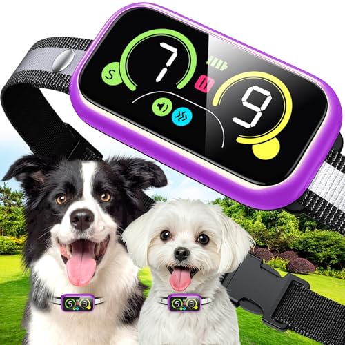 Dog Bark Collar for Large Medium Small Dogs, Sm...