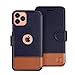 LUPA iPhone 12 Pro Max Wallet Case -Slim iPhone 12 Pro Max Flip Case with Credit Card Holder, for Women & Men, Faux Leather iPhone 12 Pro Max Purse Cases with Magnetic Closure, Desert Sky