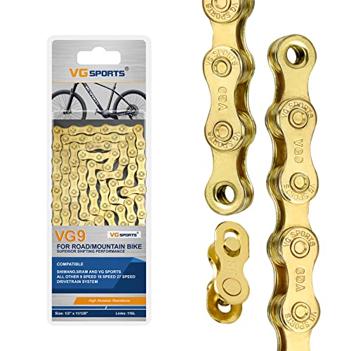 VG SPORTS 6/7/8/9/10/11Xs[hoCN`F[An[tz[/tz[/tz[yʎ]ԃ`F[ [hoCN/MTB/BMXpAVo[/S[h/`^/C{[ 116N ~bVONt