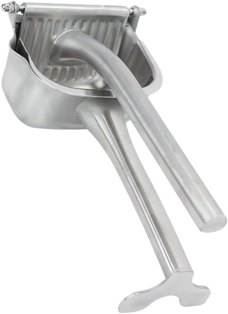 DOITOOL Stainless Steel Manual Fruit Juicer Portable Lemon Squeezer Multipurpose Kitchen Tool for Watermelon Soybean and Citrus Juicing and Practical for Home and Commercial Use