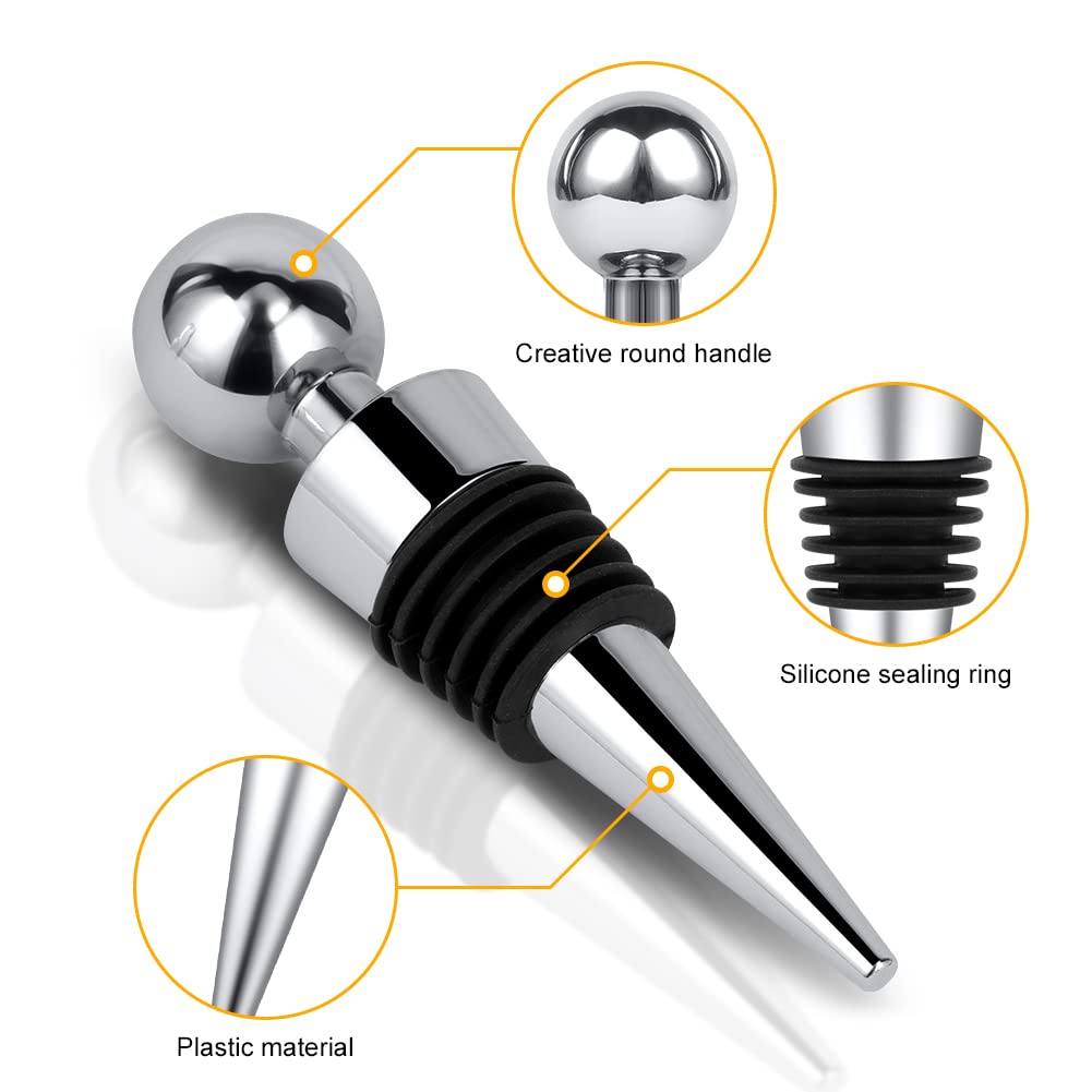 Tappi Per Vino HOTUT - 3 Pezzi, Sottovuoto, Per Champagne E Vino, Mantengono La Freschezza - Foto 13