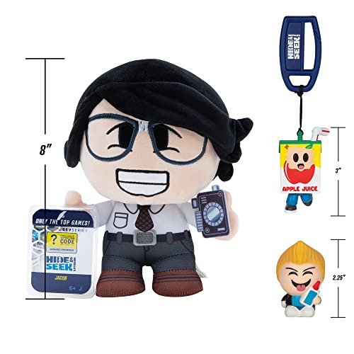 Devseries Hide And Seek Extreme Collector Bundle - Three Exclusive Virtual Item Codes With Plush, Squooshems, And Hanger #TOP5