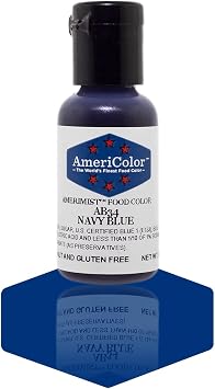 AmeriColor AmeriMist Navy Blue Airbrush Food Color, .65 oz.