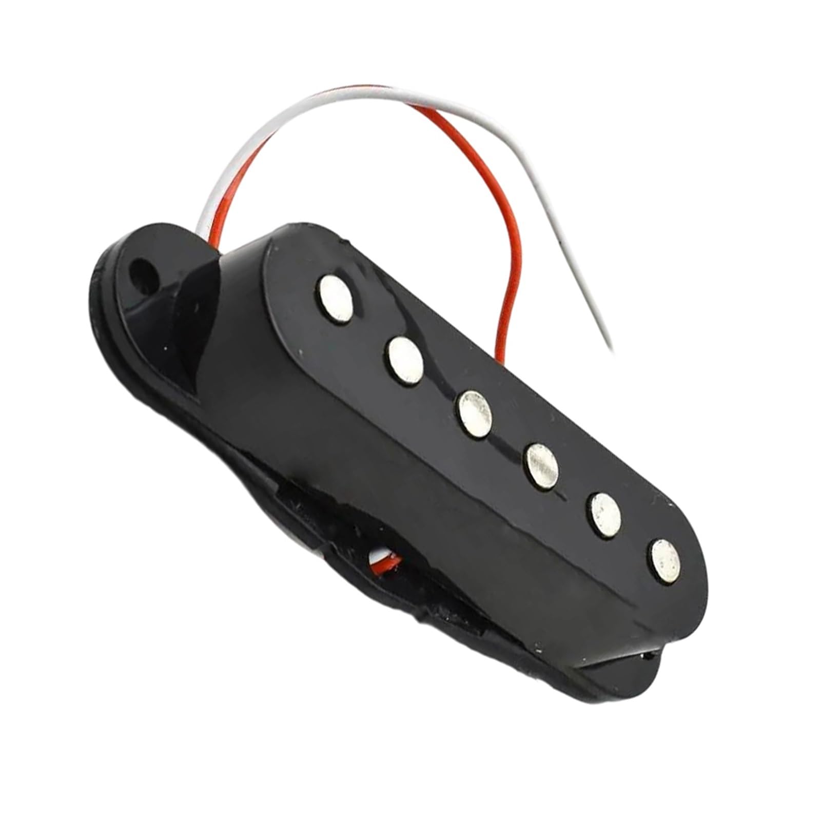 Profesjonalne przetworniki do gitary akustycznej, profesjonalne akcesoria do elektrycznych gitar akustycznych, przetworniki z pojedynczą cewką, centralna szyja/pozycja mostka, 48 mm, czarne
