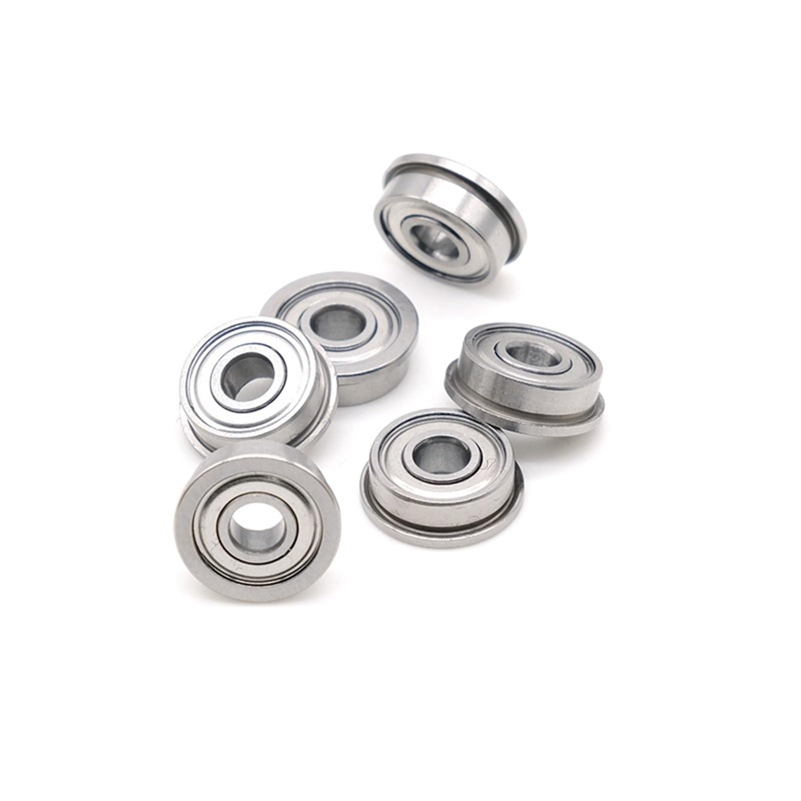 RainDew 10 rodamientos de brida F694ZZ 4 x 11 x 4 mm ABEC-3 (10 piezas) con bridas F694 Z ZZ rodamientos de bolas F619/4ZZ