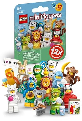 Lego Minifiguras Serie 28 con 12 figuras: juego completo de minifiguras Lego serie 71051 animales (incluye azulejos impresos) | Ya disponible en tu tienda friki favorita! En mundofriki.es!