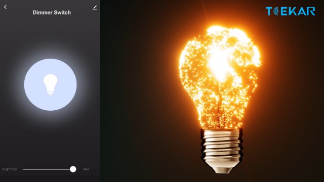 Teekar Smart Alexa dimmer-schakelaar, percentage functie, wifi, led-dimmer met timingfunctie, voice-app-besturing, wifi… - Image 8