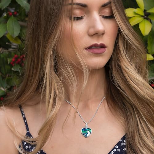 Friggem Collana Urna per Ceneri, Ciondolo Albero