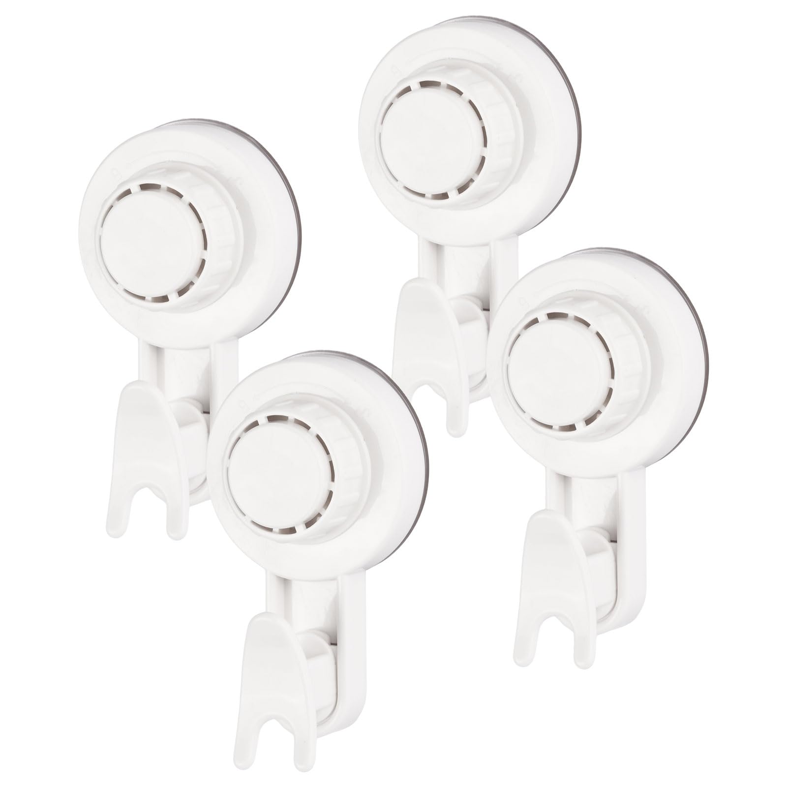 4 Ganci A Ventosa Forti Per Bagno E Cucina - Senza Foratura, Ideali Per Asciugamani E Accessori