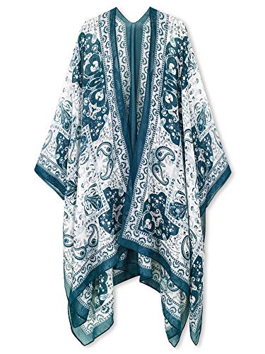 Image of Moss Rose Women Summer Bikini Kimono Bathing Suit Cover Ups for Swimwear