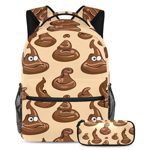 Sac à dos polyvalent 2 pièces au design adorable pour étudiants