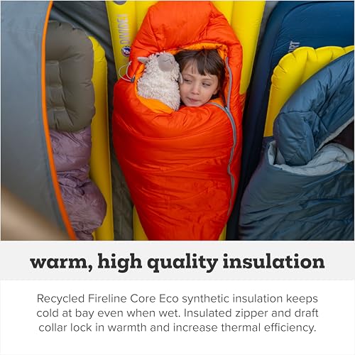 Big Agnes Saco de Dormir para Niños y Jóvenes, 20 Grados Fahrenheit miniatura 6