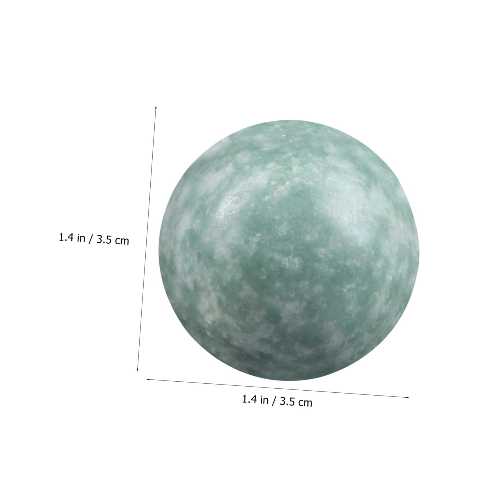 TOVINANNA Hand Massage Tools 2 Sets Marble Round Exercise Balls for Relief Muscle Relaxation