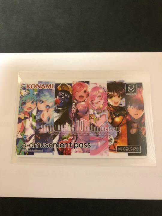 SOUND VOLTEX 限定e-amusementpass SOUND VOLTEX 9th KAC 限定e