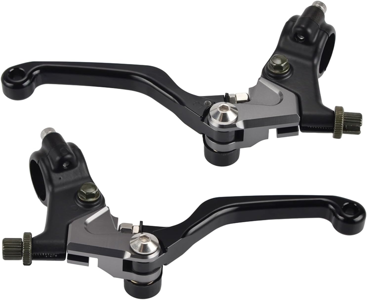 確認用3 クラッチブレーキレバー に適合する スズキ DR200 1986 ショート