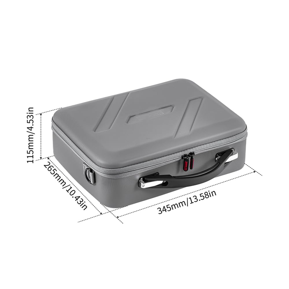 Futerał do DJI Flip Fly More Combo, przenośna torba na ramię ze skóry PU może organizować pilota RC2/RC-N3, 7 oryginalnych baterii, koncentrator ładowania, ładowarkę 65 W, dron Flip i inne akcesoria,