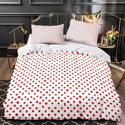 Housse de couette microfine imprimé 3D drap de lit enfant 140x200cm minimaliste - 2