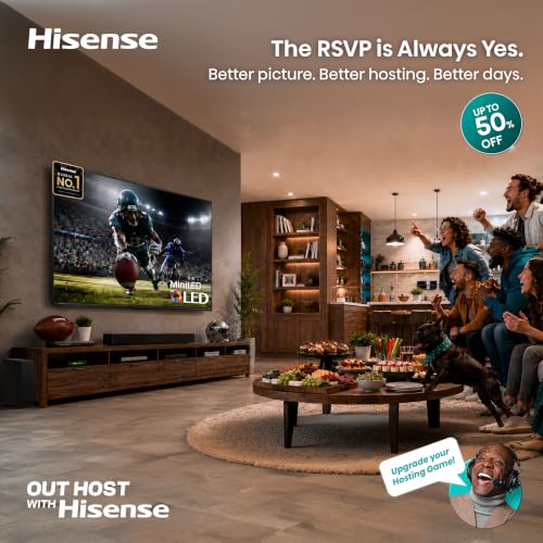 Hisense 65" E7 Cinema Series Hi-QLED Mini-LED 4K UHD Smart Fire TV (65E7SF, 2026 NEW) - Native 144Hz, AI Picture, Dolby Vision IQ · Atmos, FALD, HDR10+ Adaptive, MEMC, Alexa+ - image 2