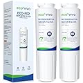 UKF8001 Refrigerator Water Filter 4, Replacement for Whirlpool EDR4RXD1, MAYTAG UKF8001AXX, UKF8001AXX-200, 4396395, Kenmore 46-9006, Viking WF295, Puriclean II, RWF0900A, 2 Pack