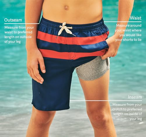 Fair Harbor Kids Anchor –– Kids Swimsuits with BreezeKnit™ Liner, 6-inch Inseam –– Anti-Chafe, No-Mesh Trunks4