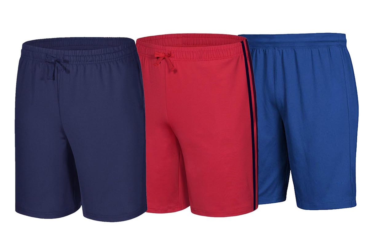 Pack of 3 Boys Shorts | Sport Shorts | Shorts for Men's | Polyester Shorts | Boy's Shorts-image-0