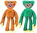 DOORLV 2pcs Huggy Wuggy en Peluche, 40cm Poppy Playtime Huggy Wuggy en Peluche, poupées en Peluche de Noël Mignonnes et drôles, Jouets de Cadeau d'anniversaire