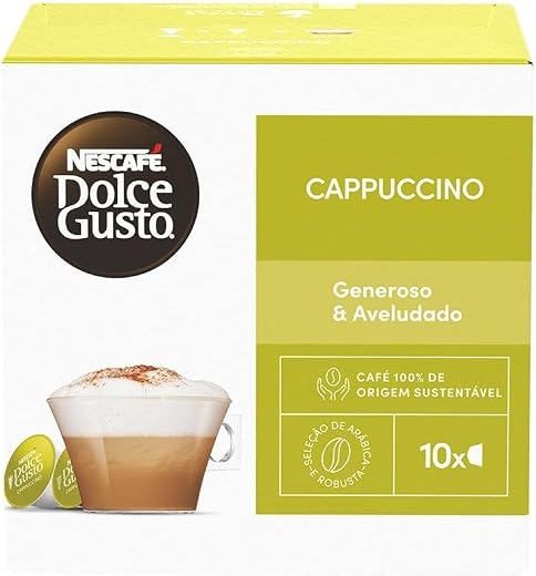 NESCAFÉ DOLCE GUSTO Café em Cápsula Cappuccino 10 Cápsulas