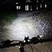 BCXYMQ USB Rechargeable Bike Light Front, 3 LED 1000 Lumen Runtime 10 Hours Built in Battery Bicycle Headlight Waterproof Accessories Aluminum Alloy Cycling Light Safety Flashlight